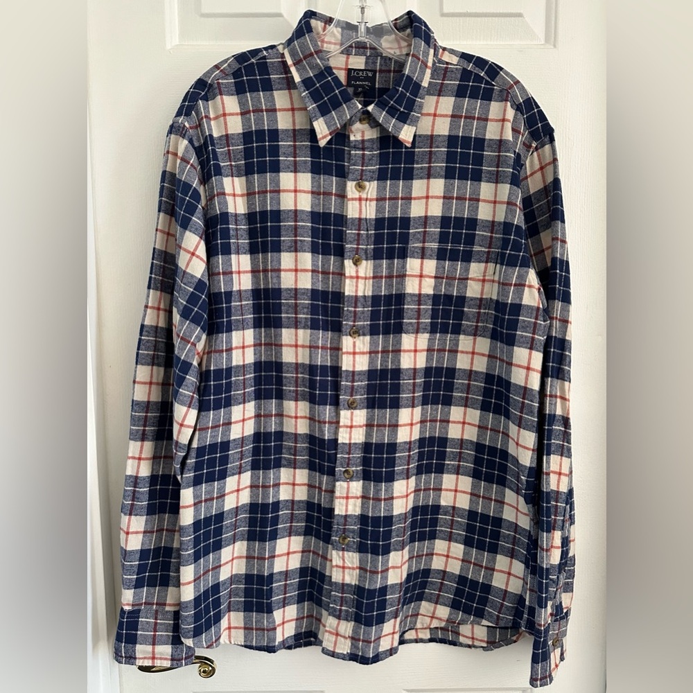J Crew Men’s Flannel XL ✨NWT✨